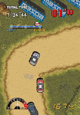 Drift Out (Japan) screen shot game playing